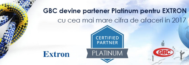 GBC devine partener Platinum Extron